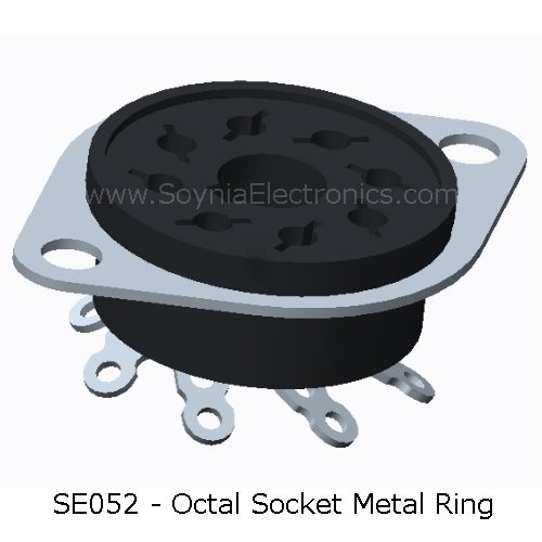 SM052 Octal Socket Metal Ring