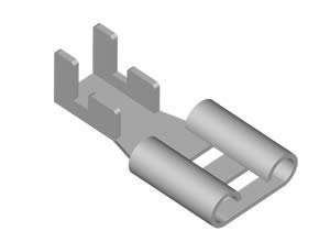 SM067 Crimping Lug Folded Open Small