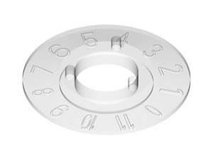 SM161 Knob Number Dial Pointer 36 mm