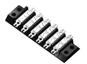 SM394 Terminal Block Double Solder Fork Type 10A 6 Way