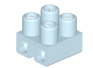 SM551 Terminal Strip 6A Sleek 2 Way
