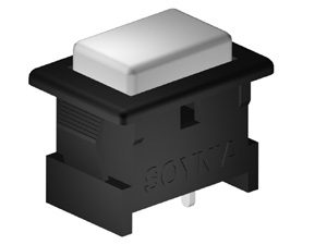SM949 Push Button Rectangular Snap Mounting